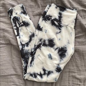 Nike dri fit tie dye leggings